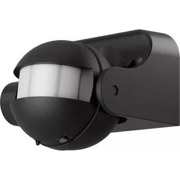 Detector de movimiento, orientable, negro, negro - para superficie