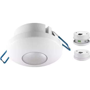 Detector de movimiento 2 en 1, blanco, blanco - para superficie