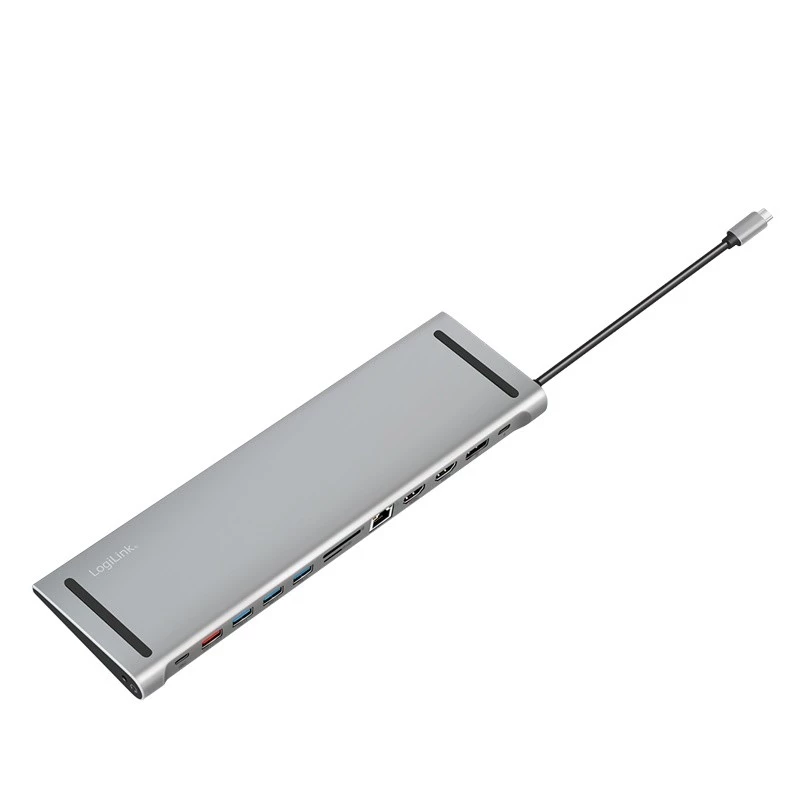Docking station USB3.2 USB-C, 12 puertos, PD