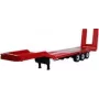 Amewi Semirremolque de plataforma baja de tres ejes Scania 1 18 rojo 8+ (22742)