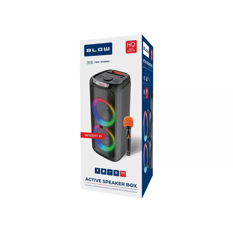 Altavoz de karaoke Infinity 10 pulgadas