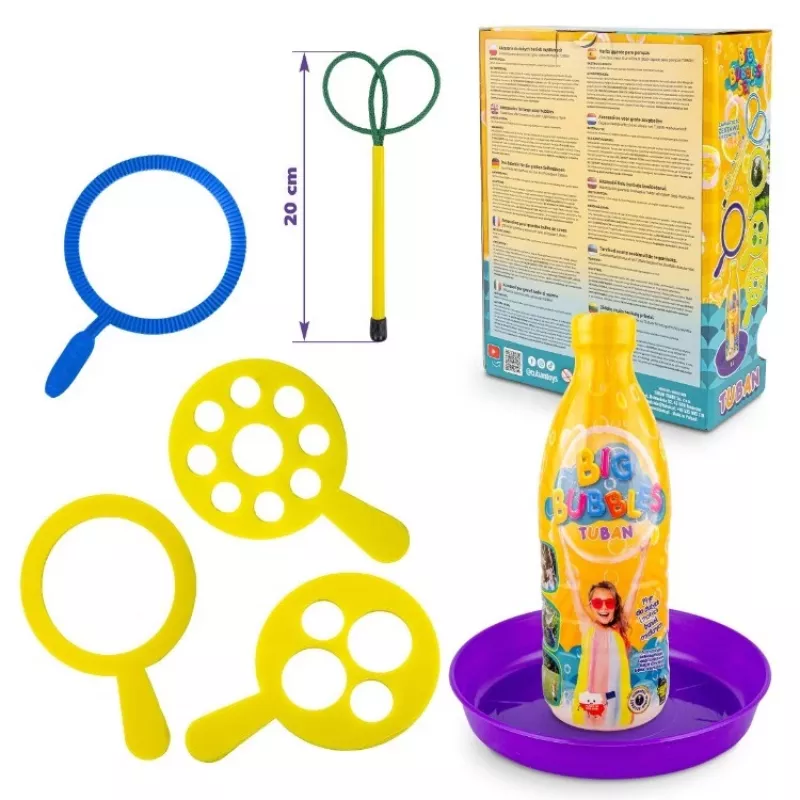 Set de caja burbujas gigantes 6 en 1