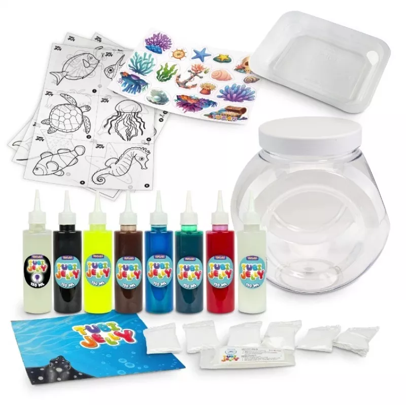 Set Tubi Jelly Ocean – acuario grande, 8 colores