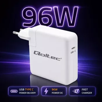 Cargador USB-C 96W 5V 20V 3A 4,8A