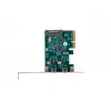 Tarjeta de red PCI Express x1 -> 2x USB-C 3.2 Gen 2x1 LED Low Profile