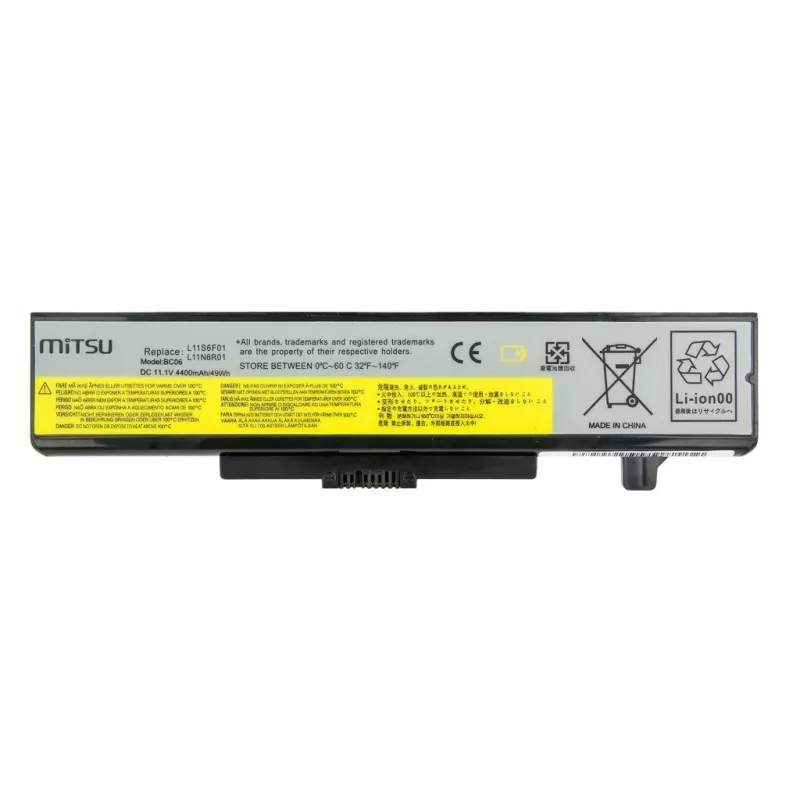 Batería para Lenovo IdeaPad Y480 4400 mAh (49 Wh) 10,8 - 11,1 Volt