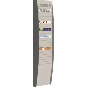 Clasificador de 25 compartimentos, gris (A4V1X25.02)
