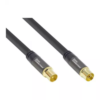 Cable de antena de TV Good Connections SmartFLEX negro 1m