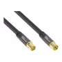 Cable de antena de TV Good Connections SmartFLEX negro 1m