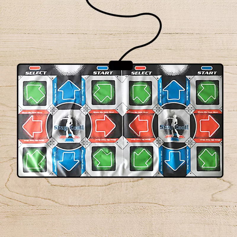 Alfombrilla Mad Monkey Retro Dance para 2 jugadores 110 canciones