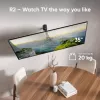 Soporte de pared para TV /10-35/SCHWARZ R2-B Onkron
