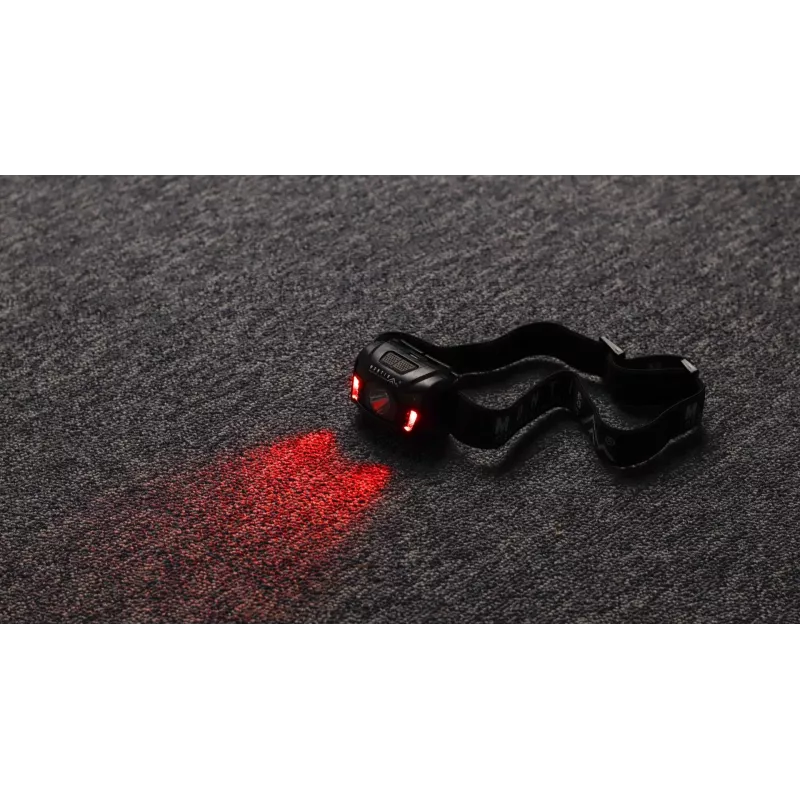 Linterna frontal con sensor Montis MT001 Black Headband flashlight LED