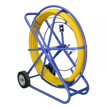 Calcetín de tiro Extralink Pilot 10 mm 150 m fibra de vidrio FRP, d. 10 mm, l. 150 m, amarillo