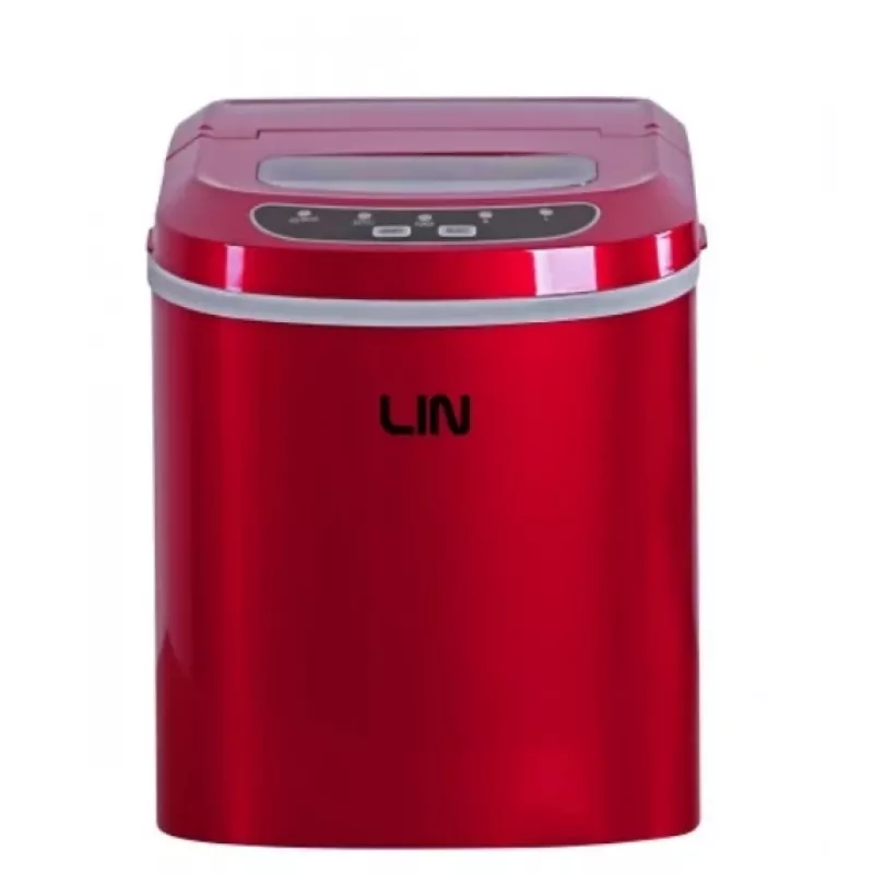 Máquina de hielo portátil LIN ICE PRO-R12 roja