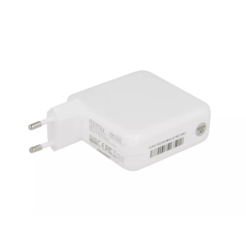 Fuente de alimentación para portátil 67W USB-C 5V-9V-12V-15V/3A, 20V/3.35A PD