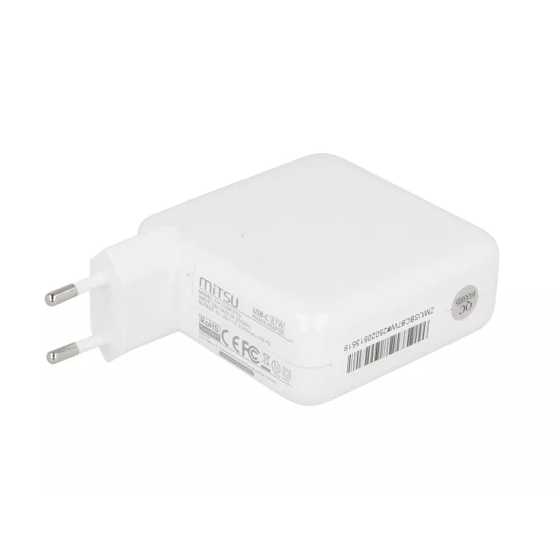 Fuente de alimentación para portátil 87W USB-C 5V-9V-12V-15V/3A, 20V/3,25A, 20,2V/4,3A PD