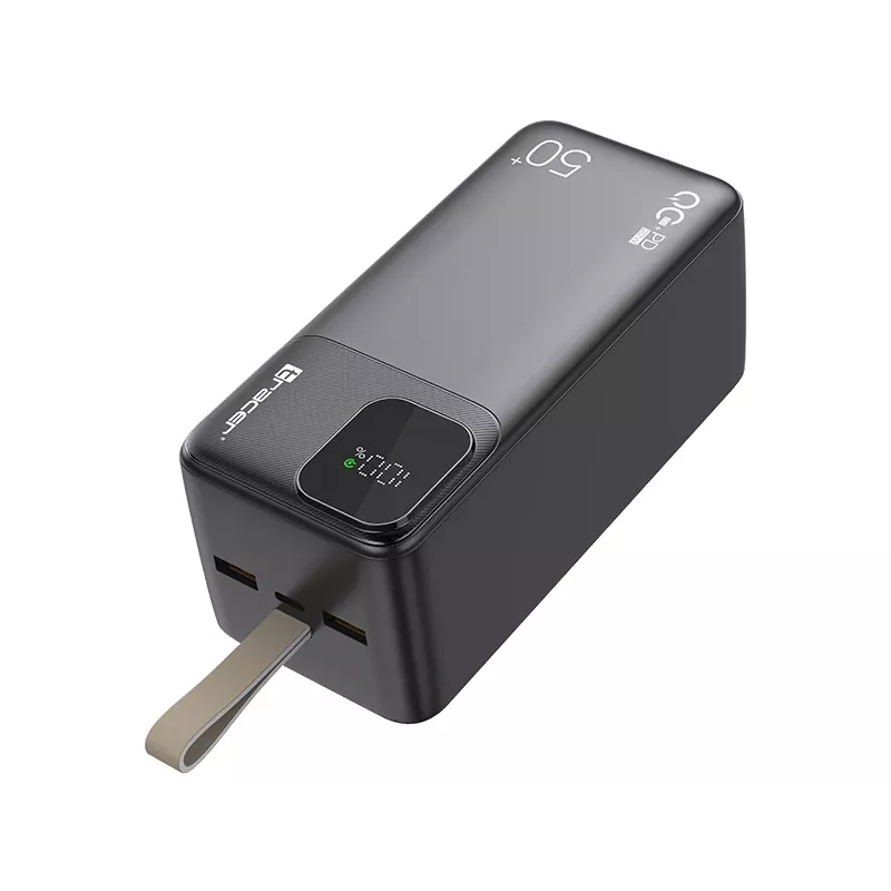 Tracer 47825 Prime-V5 50000mAh QC22.5W+PD20W batería externa, negra