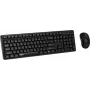 Conjunto teclado y ratón Rapoo 8150M Silent Multi-Mode QWERTZ DE Inalámbrico Negro