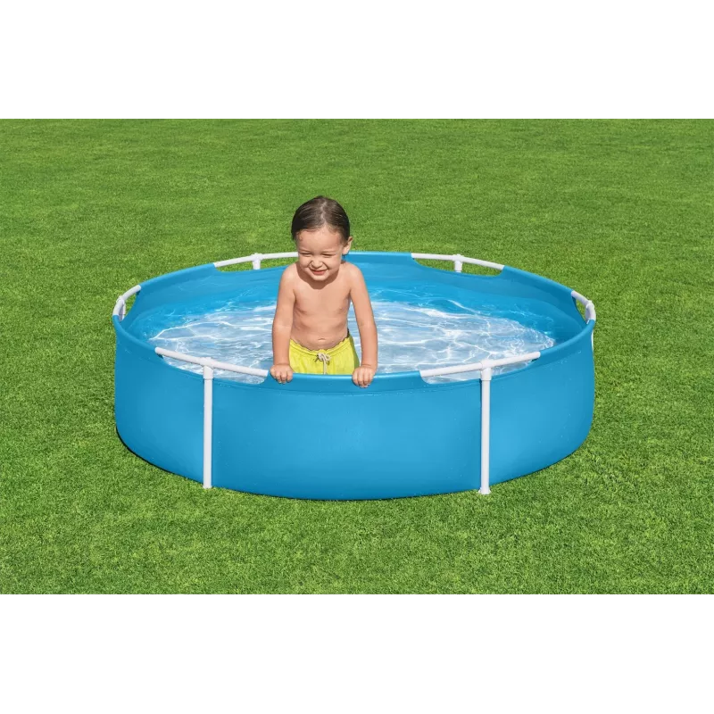 Piscina de jardín con estructura para niños 152 cm x 38 cm Bestway 56283