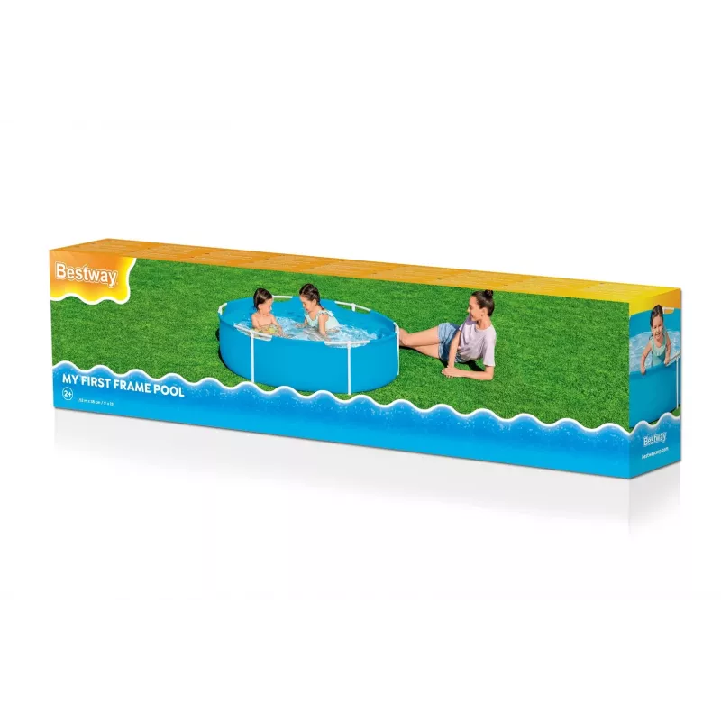 Piscina de jardín con estructura para niños 152 cm x 38 cm Bestway 56283
