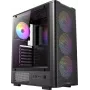Caja de PC gaming semitorre ANTEC VX-310 ARGB ATX, Micro-ATX, ITX, negra (0-761345-10232-2)