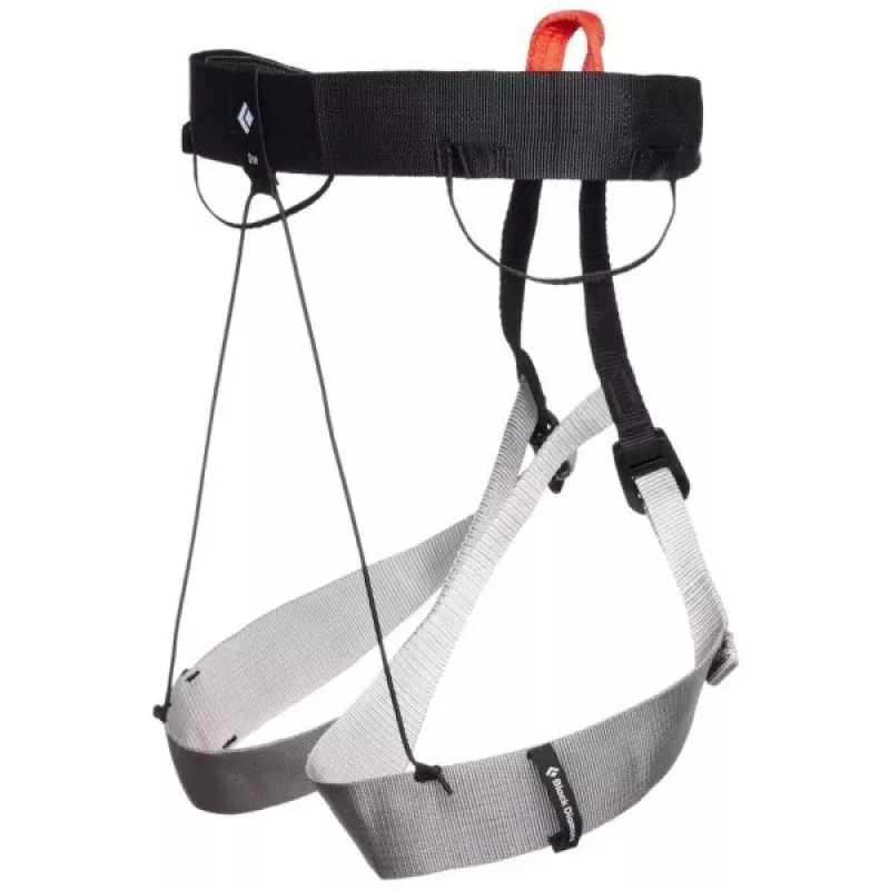 Arnés de escalada Black Diamond Couloir 3S - alloy/Negro