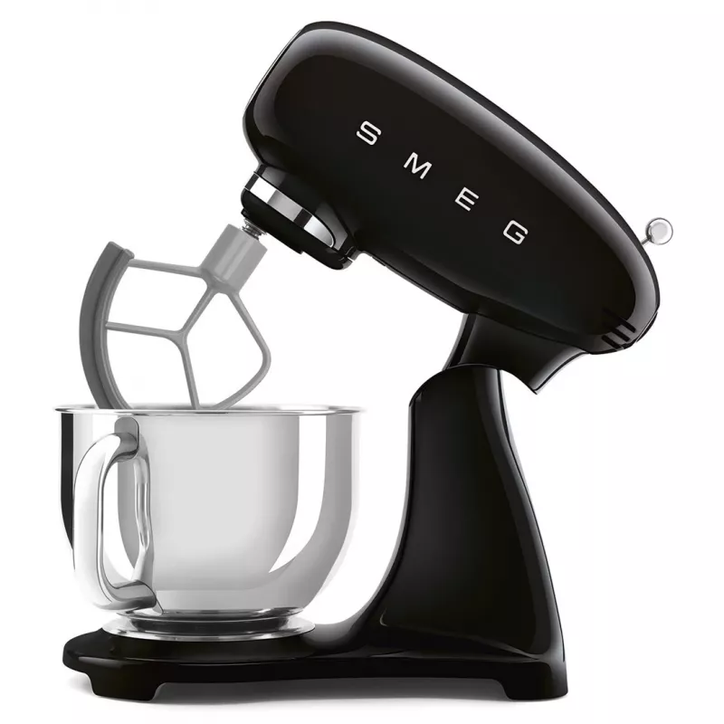 Robot de cocina Smeg SMF05BLEU, 4,8 L, 1000 W, Negro