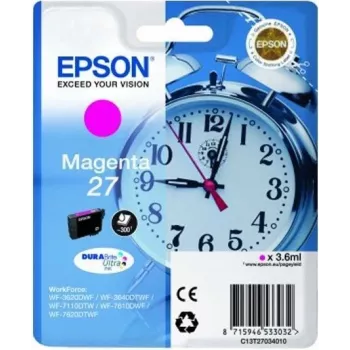 Tinta Epson/27 Alarm Clock 3,6 ml MG SEC (C13T27034022)