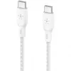 Cable USB-C a USB-C 100 W 3 m Blanco