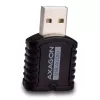 Adaptador de audio estéreo mini USB 2.0 AXAGON ADA-10