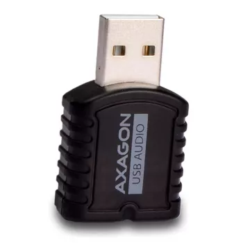 Adaptador de audio estéreo mini USB 2.0 AXAGON ADA-10