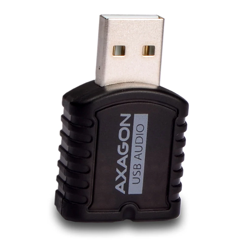 Adaptador de audio estéreo mini USB 2.0 AXAGON ADA-10