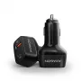 Cargador de coche AXAGON PWC-PQ38 38W 2x puerto USB-A+C