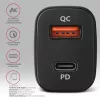 Cargador de coche AXAGON PWC-PQ38 38W 2x puerto USB-A+C