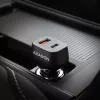 Cargador de coche AXAGON PWC-PQ38 38W 2x puerto USB-A+C