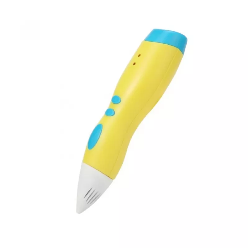 Bolígrafo 3D de baja temperatura amarillo