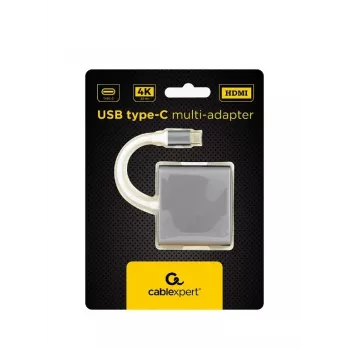 Adaptador gráfico USB Gembird A-CM-HDMIF-02-SG 3840 x 2160 píxeles Gris