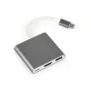 Adaptador gráfico USB Gembird A-CM-HDMIF-02-SG 3840 x 2160 píxeles Gris
