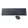 Conjunto de teclado y ratón inalámbrico Gembird KBS-WCH-03, negro
