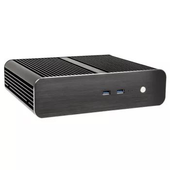 Caja Akasa Euler S Thin-Mini-ITX sin ventilador, OEM – negra