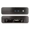 Caja Akasa Euler S Thin-Mini-ITX sin ventilador, OEM – negra