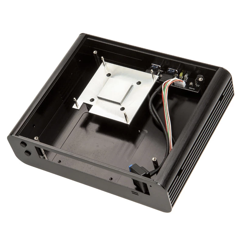 Caja Akasa Euler S Thin-Mini-ITX sin ventilador, OEM – negra