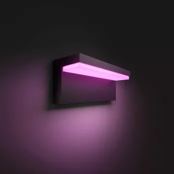 Philips Hue Nyro White & Cool Amb. Lámpara de pared 1000lm negro