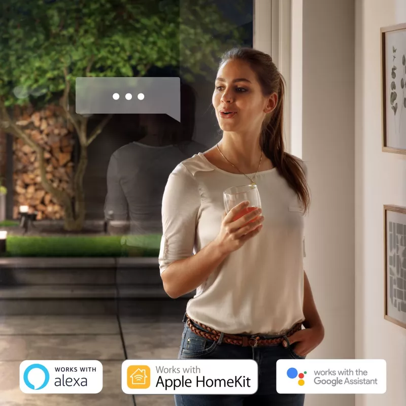 Philips Hue Nyro White & Cool Amb. Lámpara de pared 1000lm negro