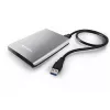 Disco duro portátil Verbatim Store 'n' Go USB 3.0 2 TB plateado
