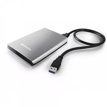Disco duro portátil Verbatim Store 'n' Go USB 3.0 2 TB plateado