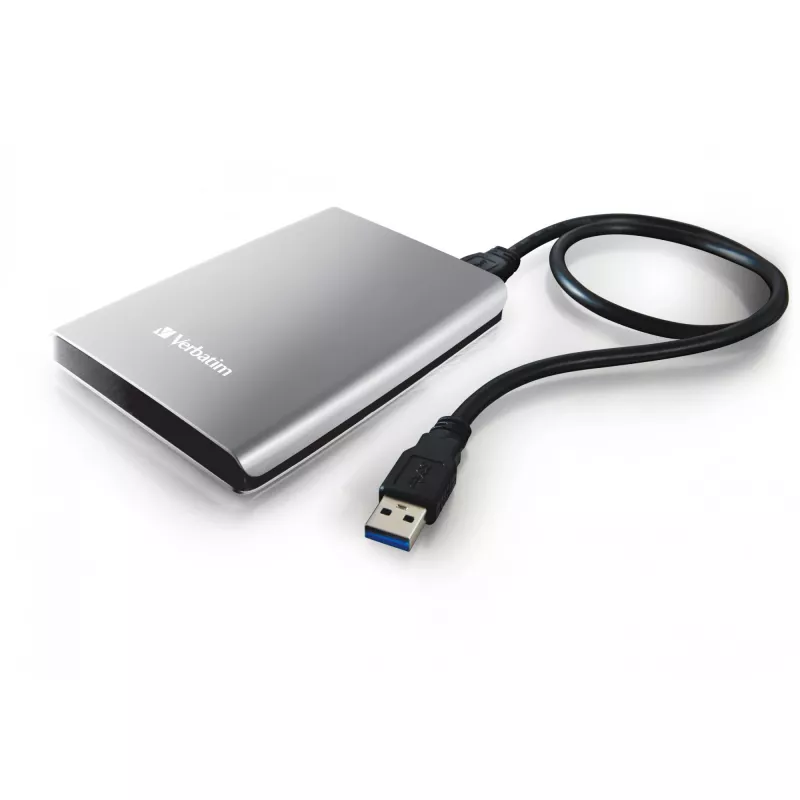 Disco duro portátil Verbatim Store 'n' Go USB 3.0 2 TB plateado
