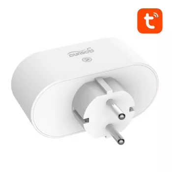 Enchufe inteligente doble WiFi Gosund SP211 3500W, Tuya