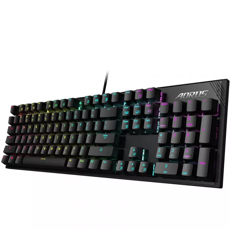 Gigabyte AORUS K1 - Teclado - retroiluminación