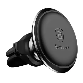 Soporte magnético para móvil en salida de aire Baseus (negro)